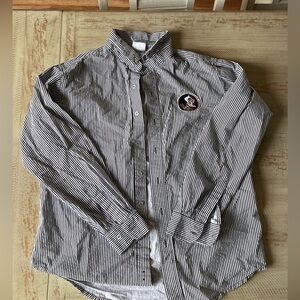 FSU button down Size M